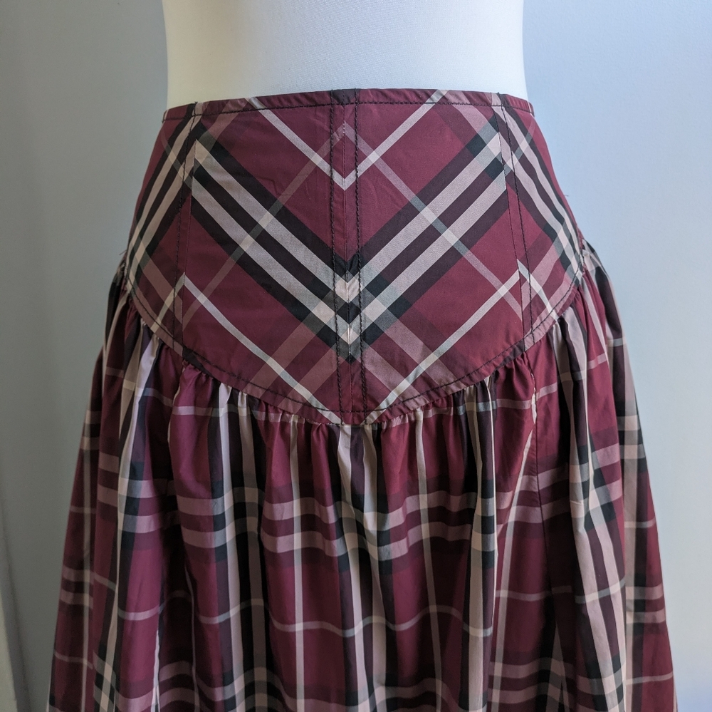 EUC....Anthropologie Maeve Drop Waist Taffeta Maxi Skirt Size 4 - Picture 2 of 11